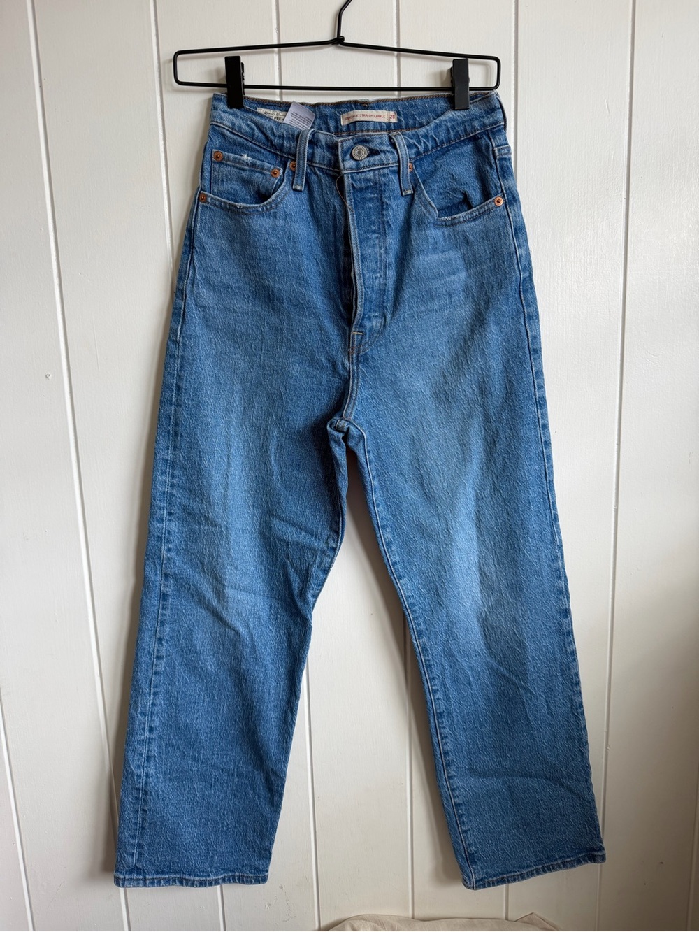 Levi’s Ribcage Straight Ankle Denim Jeans Size 28